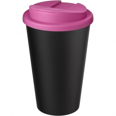 Logotrade Werbeartikel das Foto: Americano® Eco 350 ml recycelter Becher mit auslaufsicherem Deckel