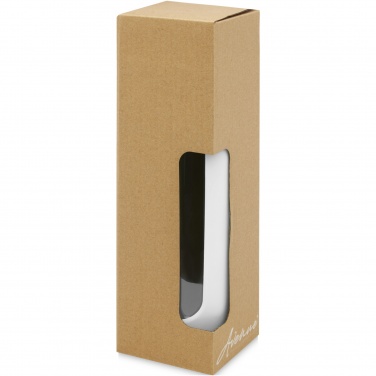 Logotrade Werbegeschenke das Foto: Tidan 600 ml Flasche aus Borosilikatglas mit Silikongriff