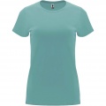 Capri T-Shirt für Damen, Staubiges Blau