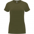 Capri T-Shirt für Damen, Militärgrün