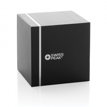 Logotrade Werbegeschenke das Foto: Swiss Peak 3W Basslautsprecher aus RCS recyceltem Aluminium
