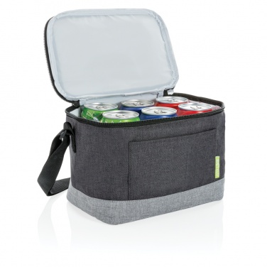 Logotrade Werbeartikel das Foto: Zweifarbige RPET Kühltasche