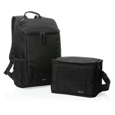 Logotrade Werbeartikel das Foto: Swiss Peak AWARE™ 1200D Deluxe Kühltasche für 8 Dosen
