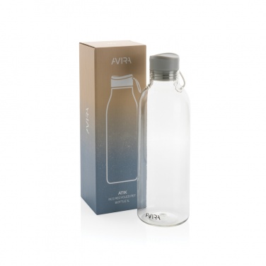 Logotrade werbemittel das Foto: Avira Atik RCS recycelte PET-Flasche 1L
