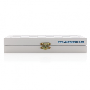 Logotrade Firmengeschenke das Foto: Deluxe 3-in-1-Brettspiel in Box