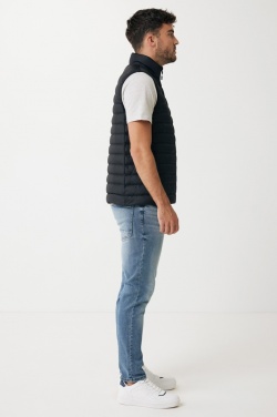 Logotrade Werbeartikel das Foto: Iqoniq Meru Herren Bodywarmer aus recyceltem Polyester