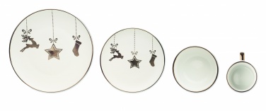 Logotrade Werbegeschenke das Foto: Geschirr-Set 4-teilig