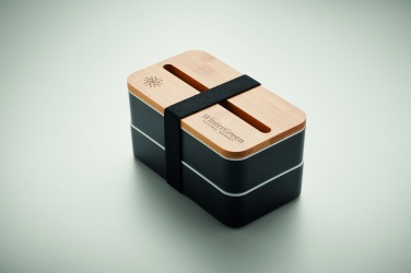 Logotrade Werbeartikel das Foto: Lunchbox recyceltes PP
