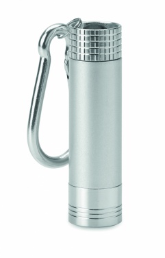 Logotrade Werbeartikel das Foto: Taschenlampe mit Karabiner Aizkraukle