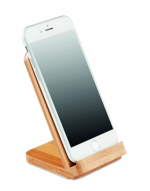 Logotrade Logogeschenke das Foto: Smartphone Halter Ladestation 5W WIRESTAND