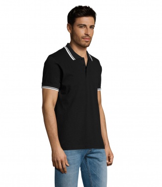 Logotrade Logogeschenke das Foto: PASADENA Herren Polo 200g