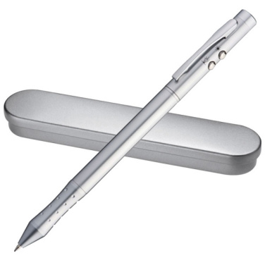 Logotrade Firmengeschenke das Foto: Metall-Laserpointer MATLOCK