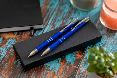 Logotrade Werbeartikel das Foto: Metall-Schreibset CLAREMONT