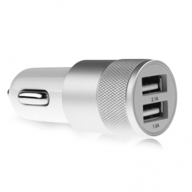 Logotrade Geschäftsgeschenke das Foto: Autoladegerät aus Metall