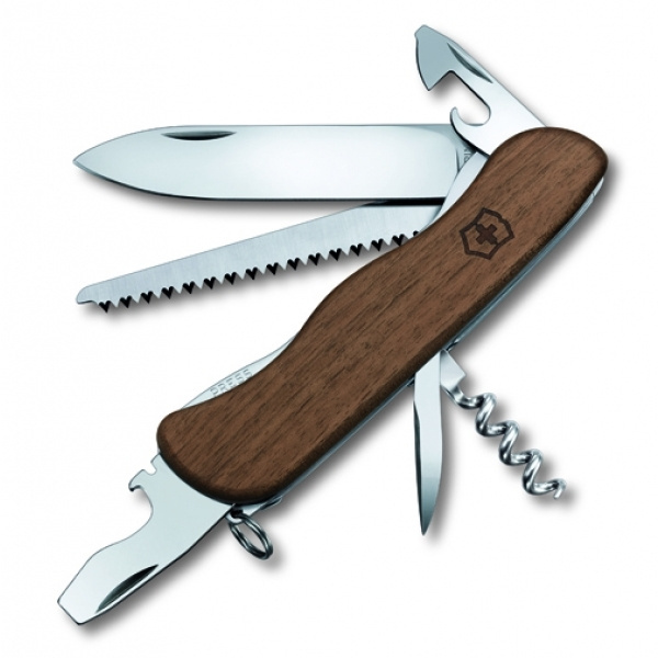 Logotrade Firmengeschenke das Foto: Taschenmesser Forester Holz Victorinox