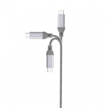 Logotrade werbemittel das Foto: Nylon-Datenübertragungskabel LK30 Typ - C Quick Charge 3.0