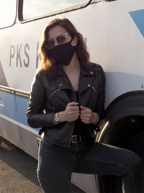 Logotrade Werbegeschenke das Foto: VENUS PRO Gesichtsmaske aus Baumwolle mit einer Tasche und einem HEPA-Filter 1378165