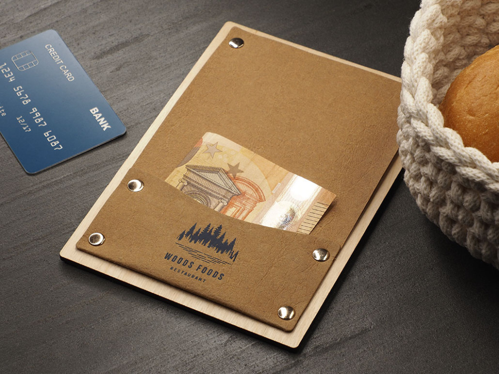 Logotrade werbemittel das Foto: Rechnungsetui 1053121