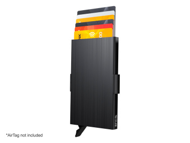 Logotrade Werbeartikel das Foto: RFID-Kreditkartenetui mit Halter für AirTag 2163155