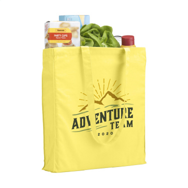 Logotrade Werbeartikel das Foto: Colour Square Bag (160 g/m²) Baumwolltasche
