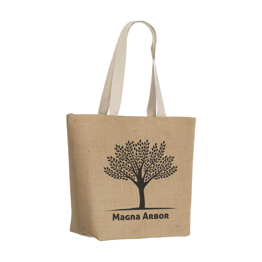 Logotrade Werbegeschenke das Foto: Elegance Bag Jute-Shopper