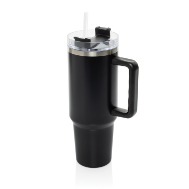 Logotrade Geschäftsgeschenke das Foto: Stadley Becher aus RCS recyceltem Sainless Steel 1200ml
