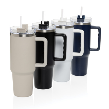 Logotrade Geschäftsgeschenke das Foto: Stadley Becher aus RCS recyceltem Sainless Steel 1200ml