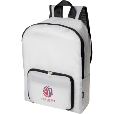 Logotrade Werbegeschenke das Foto: EcoFold faltbarer RPET Rucksack 15 L