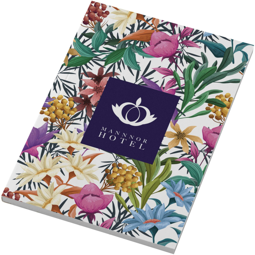 Logotrade Logogeschenke das Foto: Novella Austen A6 Softcover Notizbuch – 50 Blatt