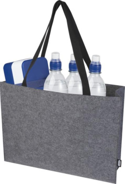 Logotrade Werbeartikel das Foto: Felta Tragetasche mit Zwickel aus recyceltem GRS-Filz 20 L