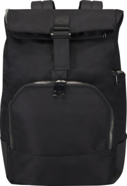 Logotrade Logogeschenke das Foto: Rhine 15" Rolltop-Rucksack aus recyceltem GRS-Material 18 L