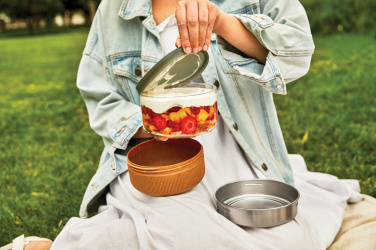 Logotrade Geschäftsgeschenke das Foto: Black+Blum Glass Lunch Bowl 750ml