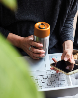 Logotrade werbemittel das Foto: Black+Blum isolierter, auslaufsicherer Becher aus Edelstahl