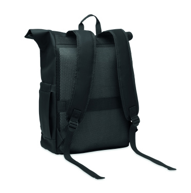 Logotrade Geschäftsgeschenke das Foto: Rolltop-Rucksack 600D RPET