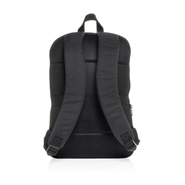 Logotrade Geschäftsgeschenke das Foto: Flexpack Aware™ Expandable Slim RPET 15,6" Laptop-Rucksack