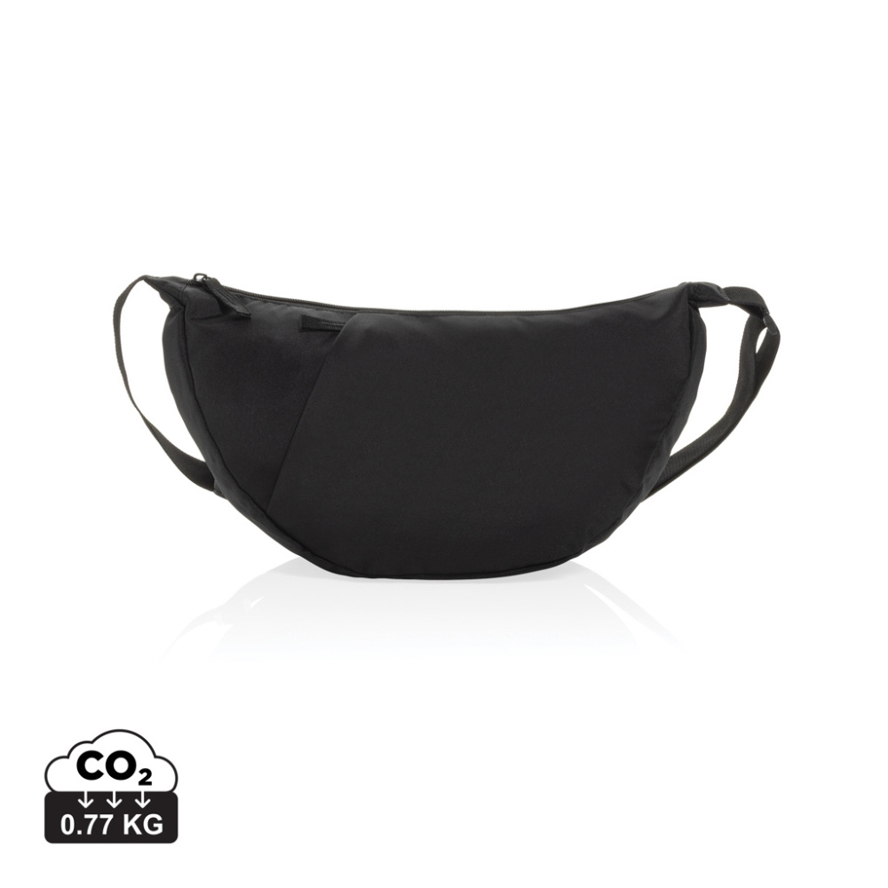 Logotrade Werbegeschenke das Foto: Crescent XL AWARE™ RPET Half-Moon Sling Tasche