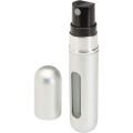 Filla 5 ml tragbare nachfüllbare Parfümflasche, Mattiertes Silber