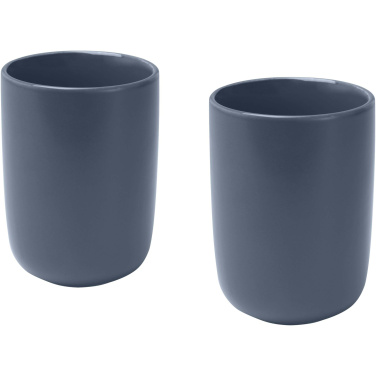 Logotrade Werbeartikel das Foto: Male 350 ml Keramiktassen – 2er-Set