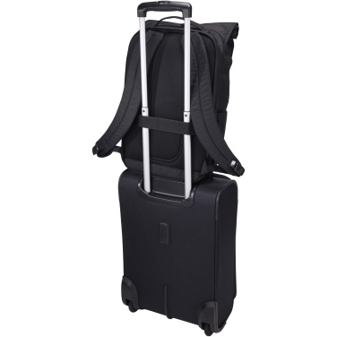 Logotrade werbemittel das Foto: Case Logic Variate 17" erweiterbarer Rolltop Laptop Rucksack aus recyceltem Material