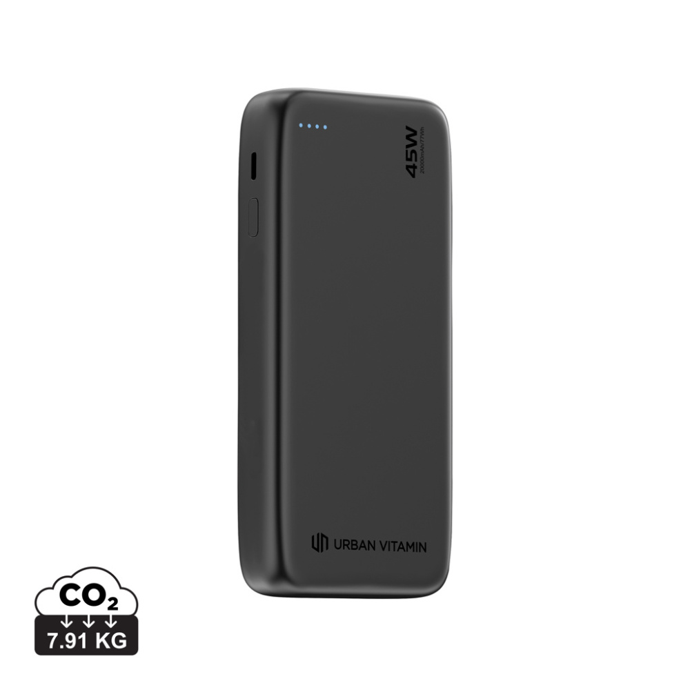Logotrade Werbeartikel das Foto: Urban Vitamin San Mateo 45W 20.000mAh Powerbank