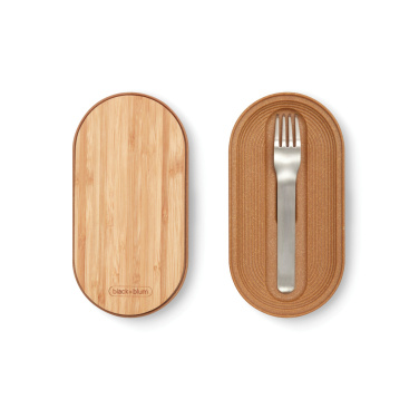 Logotrade werbemittel das Foto: Black+Blum Stainless Steel Double Bento Box