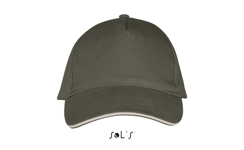 Logotrade Werbeartikel das Foto: LONG BEACH FIVE PANEL CAP