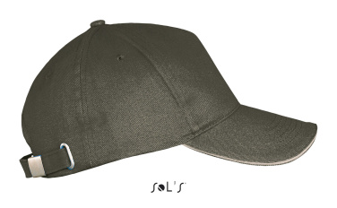 Logotrade Logogeschenke das Foto: LONG BEACH FIVE PANEL CAP