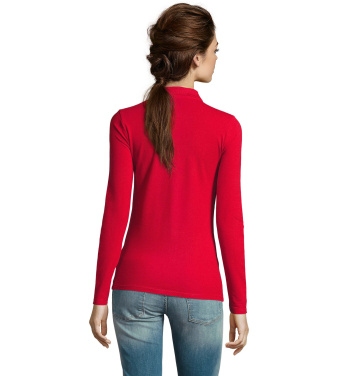 Logotrade Firmengeschenke das Foto: PERFECT DAMEN LSL POLO  180