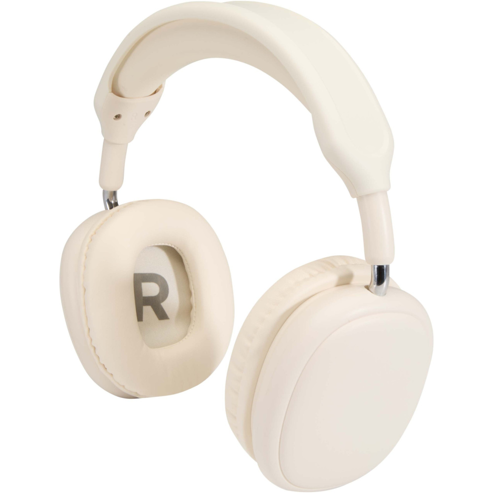 Logotrade Geschäftsgeschenke das Foto: Alzir Over-Ear Wireless Bluetooth® Headset aus recyceltem Kunststoff