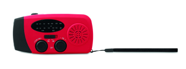 Logotrade Firmengeschenke das Foto: AM/FM Radio SOS mit Taschenlampe