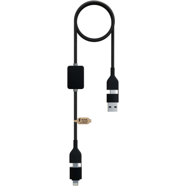 Logotrade werbemittel das Foto: SCX.design C32 60W Ladekabel mit Schalter und Leuchtlogo