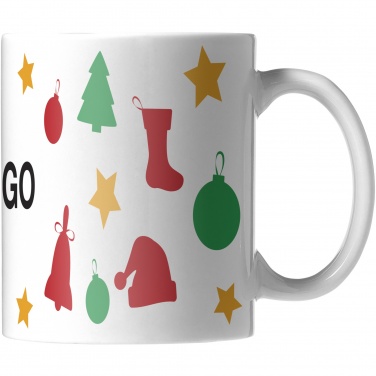 Logo trade promotional merchandise image of: Pic 330 ml ceramic sublimation mug