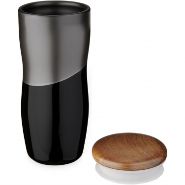 Logotrade promotional product picture of: Double-walled ceramic tumbler Reno 370 ml