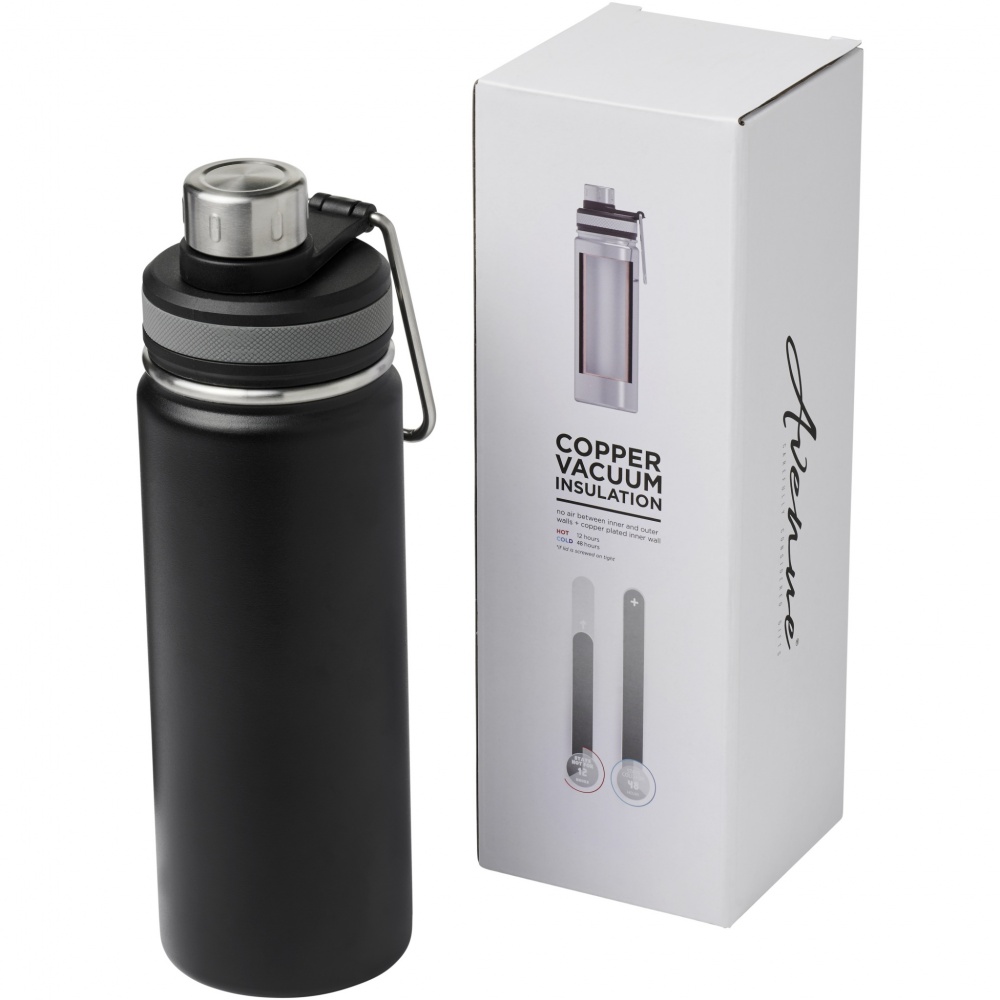 Logo trade business gift photo of: Gessi 590 ml copper vacuum insulated sport bottle